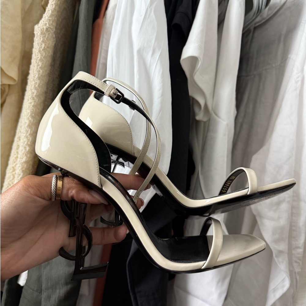 Elegant Cream Designer Heels